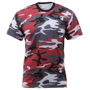 Tričko RED CAMO