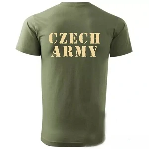 Triko s potiskem Czech Army