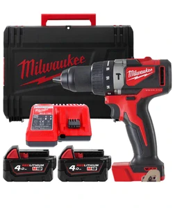 Milwaukee M18 BLPD2-402C příklepová vrtačka 82 Nm