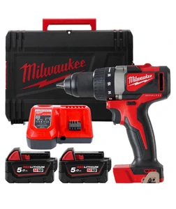 Milwaukee M18 BLDD2-502X aku vrtačka bez příklepu 82 Nm, 2× 5,0 Ah