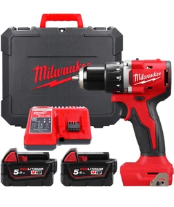 Milwaukee M18BLDDRC-502C aku vrtačka bez příklepu 61 Nm