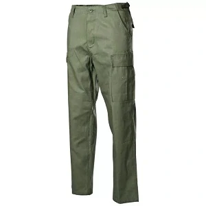 Kalhoty U.S. BDU RipStop olivové