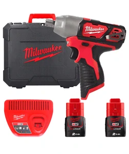 Milwaukee M12BIW12-202C aku rázový utahovák 1/2" 138 Nm