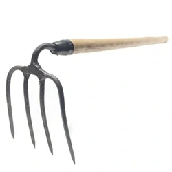 Zahradní kopáč Krumpholz, 4 zuby, jasanová násada 80cm (1011)