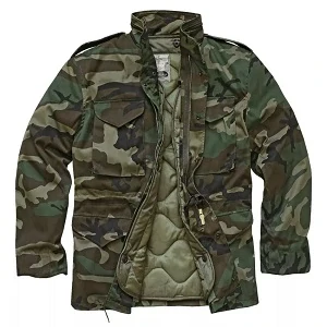 Polní bunda M65 woodland Mil-Tec