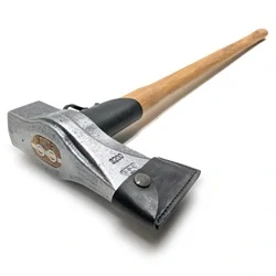 Kalač kovaný KRUMPHOLZ 3,2kg s koženým chráničem/Hickory násadou 90cm (0382)