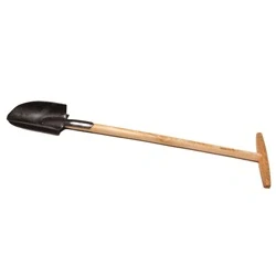 Rýč sazecí-špičatý úzký KRUMPHOLZ, jasanová násada -T 109cm (5881)