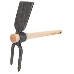 Motyčka KRUMPHOLZ s dvouzubým kypřičem, 45cm (1111)