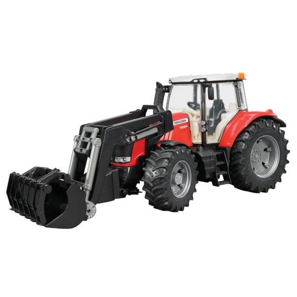 Traktor Massey Ferguson 7600 s nakladačem - Bruder 03047