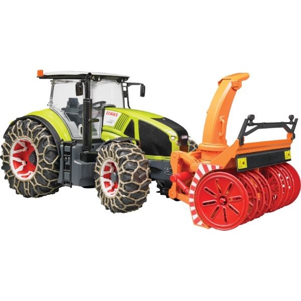 Traktor Claas Axion 950 sněhová fréza - Bruder 03017