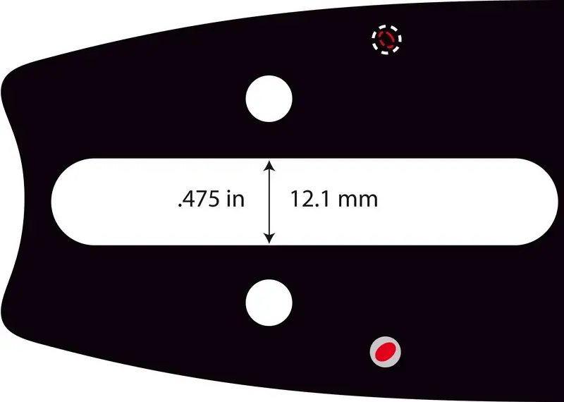 Vodící lišta 16" (40 cm), 3/8" 1,6 mm 60 článků, Oregon 163VXLHD025