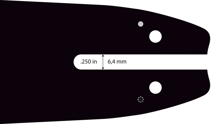 Vodící lišta 16" (40 cm), 3/8" 1,3 mm 54 článků, Oregon 160SXEA318