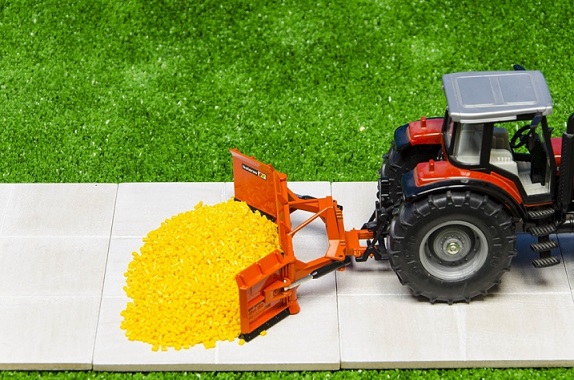 Betonové desky 3 kusy, dřevo Kids Globe (610003KG)