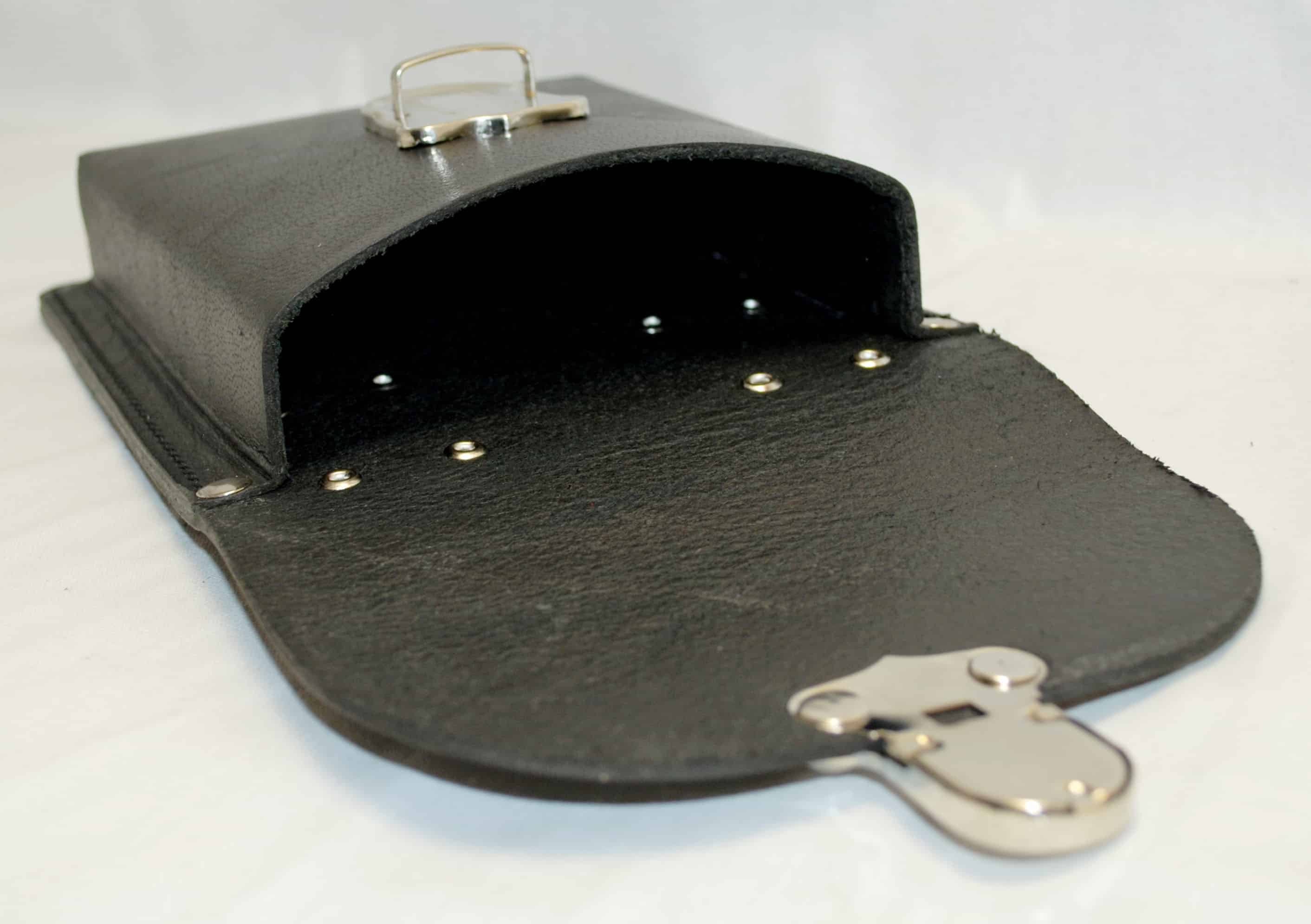 Kožené opaskové pouzdro brašna na zápisník Forest