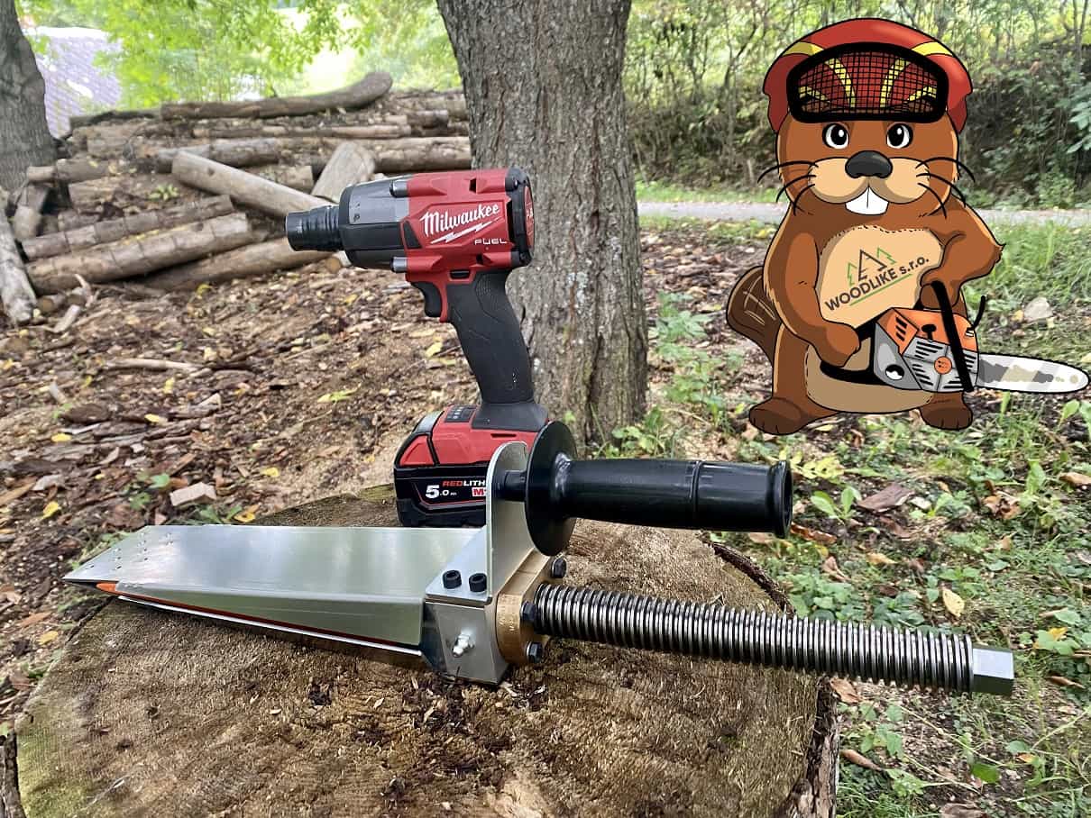 Dřevorubecký mechanický klín Bobr
