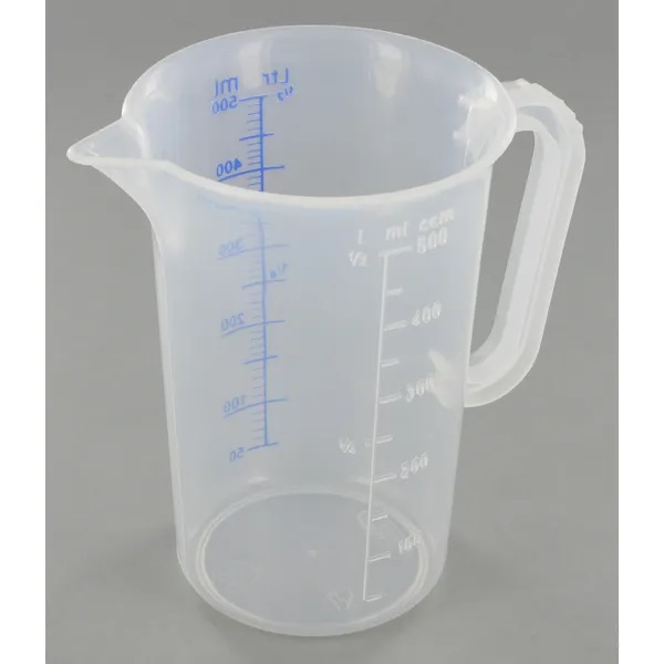 Odměrka pro míchání palivové směsi, 0,5l Hünersdorff (KP-9350)