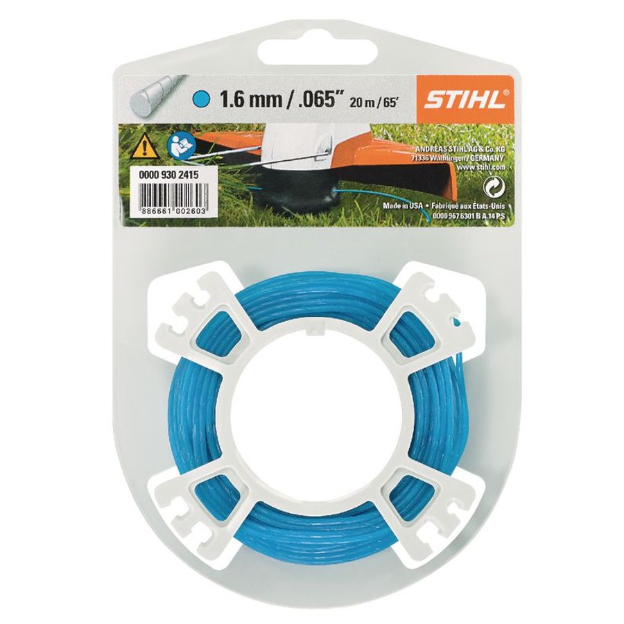 Žací struna STIHL - 1,6 mm x 19 m - kulatá - tichá (00009302415)