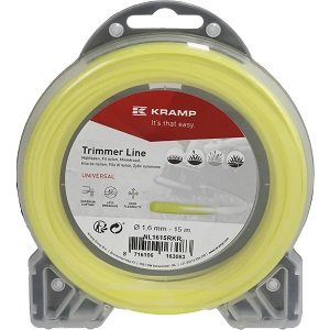 Žací struna žlutá, kulatá, 1,6 mm x 15 m Kramp (KP-NL1615RKR)