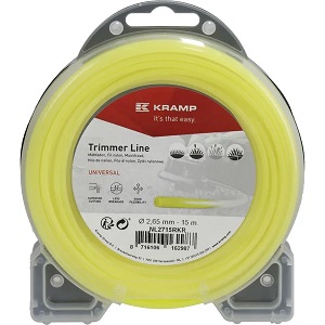 Žací struna žlutá, kulatá, 2,65 mm x 15 m Kramp (KP-NL2715RKR)