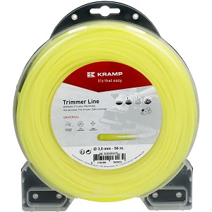 Žací struna žlutá, kulatá, 3,0 mm x 56 m Kramp (KP-NL3056RKR)