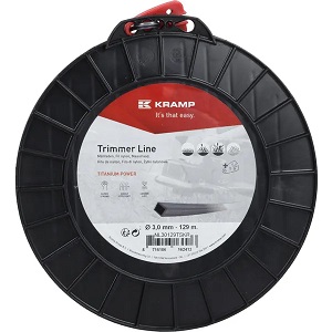 Žací struna Titanium Power Line, hranatá, 3,0 mm x 129 m Kramp (KP-NL30129TSKR)