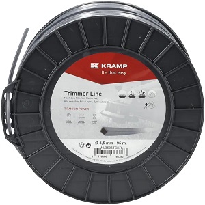 Žací struna Titanium Power Line, hranatá, 3,5 mm x 95 m Kramp (KP-NL3595TSKR)