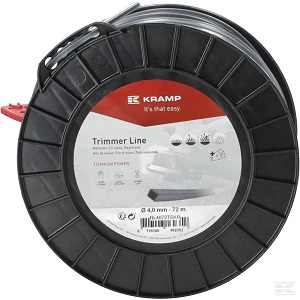 Žací struna Titanium Power Line, hranatá, 4,0 mm x 72 m Kramp (KP-NL4072TSKR)