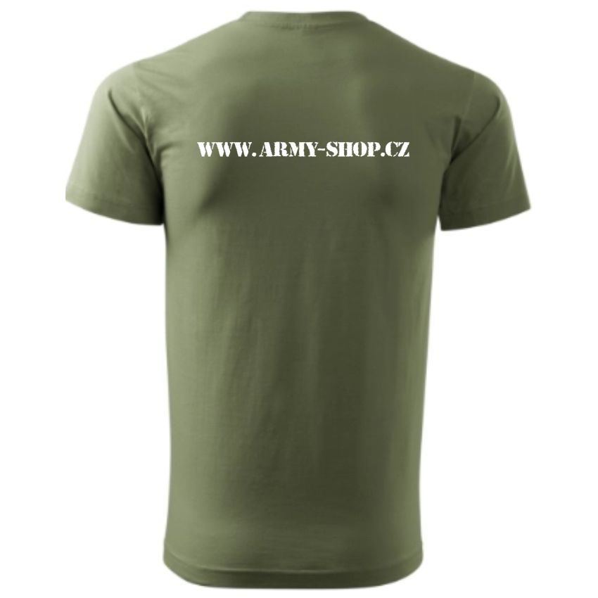 Triko reklamní ARMYSHOP s potiskem L