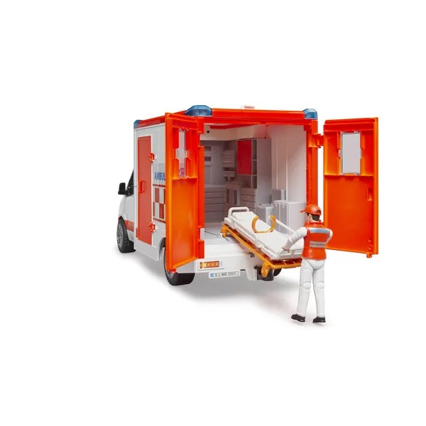 Auto MB Sprinter záchranka s řidičem Bruder 02676