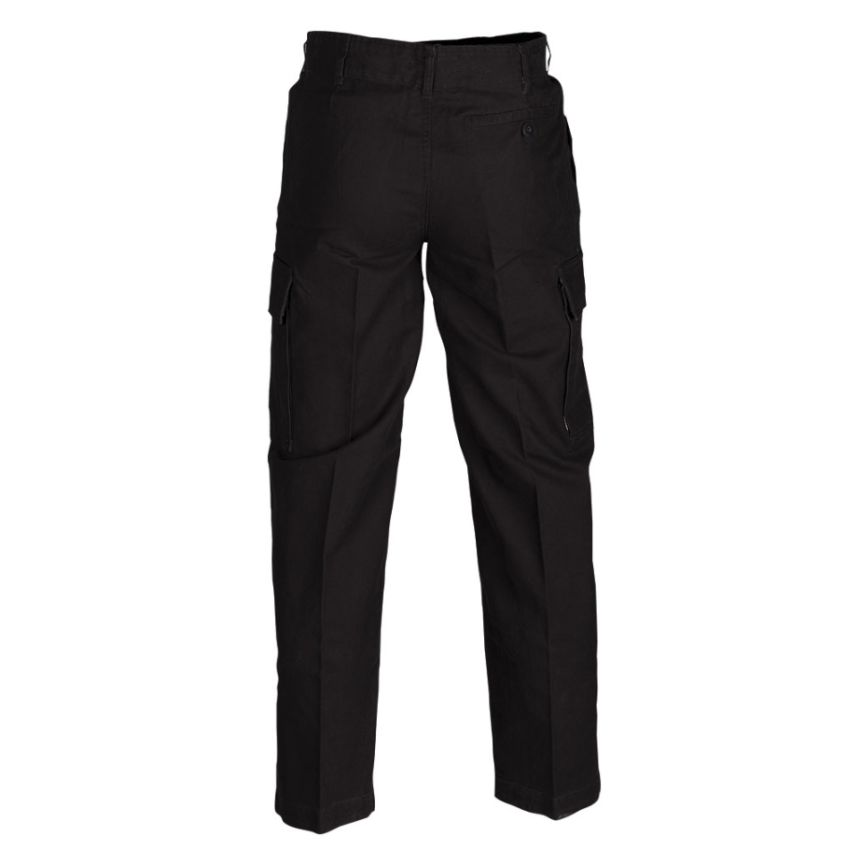 Kalhoty kapsáče MOLESKIN - černé Velikost č.6