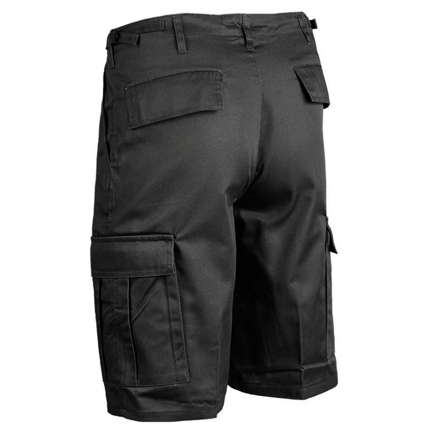 Bermudy styl JEEP Černé XXL