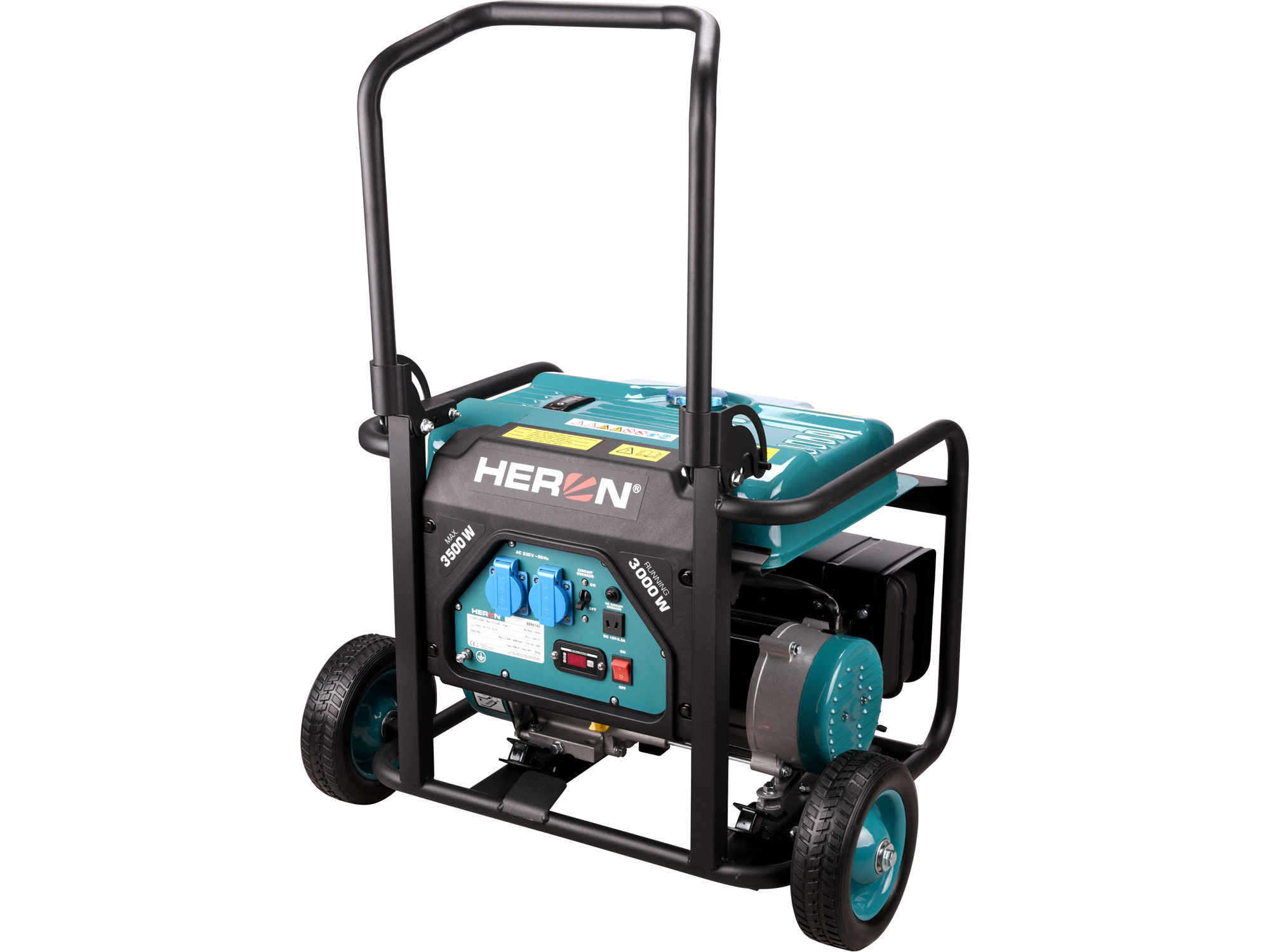 HERON elektrocentrála benzínová, 7,4HP/3,5kW (8896140)