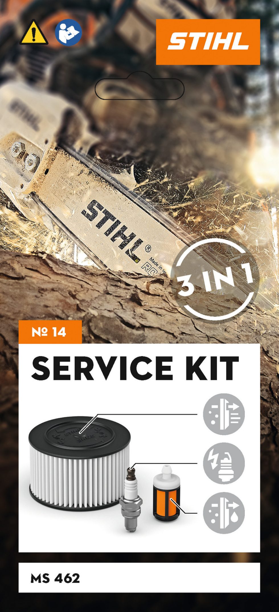 Servisní kit 14 pro pily STIHL MS 462 (11420074101)