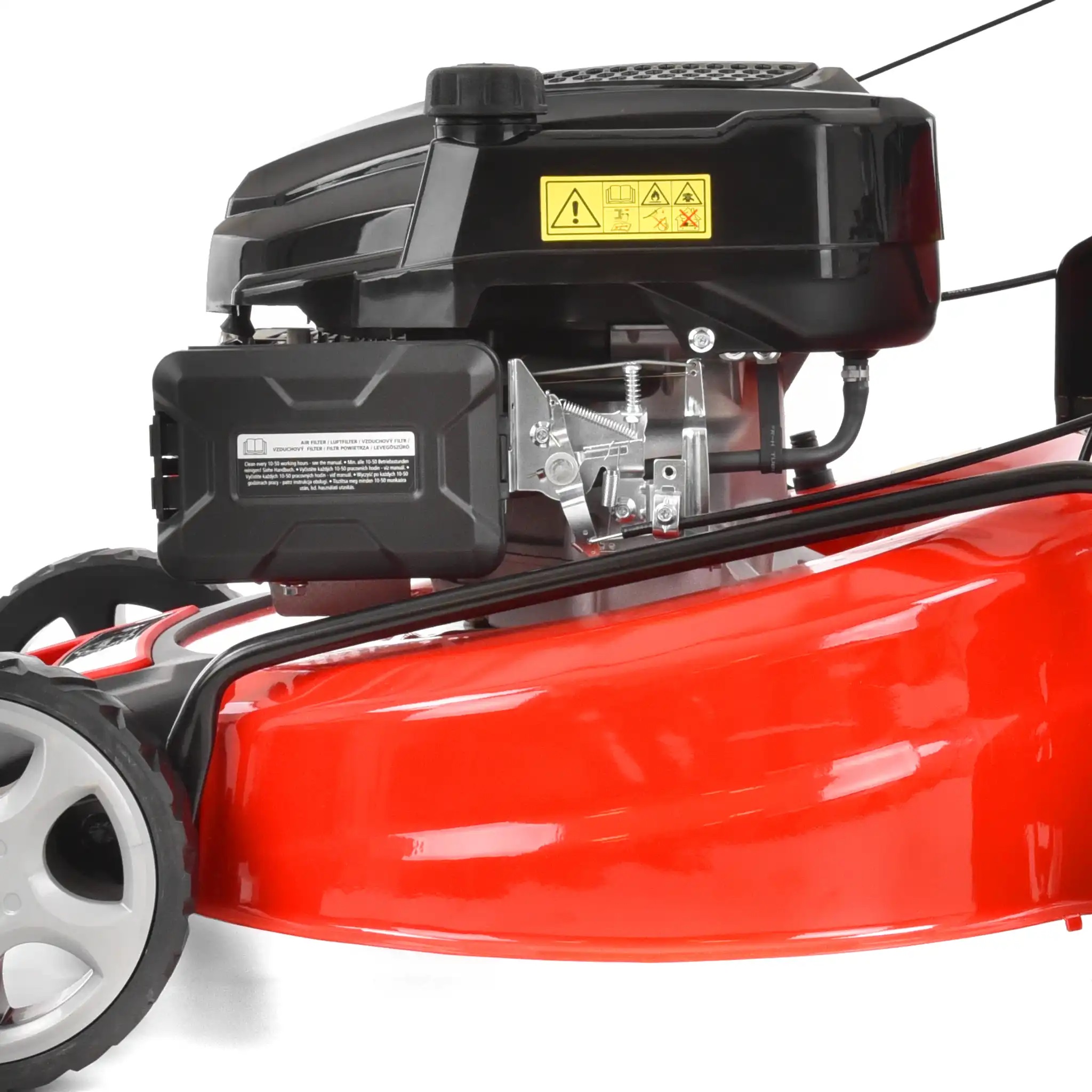 Motorová benzínová sekačka s pojezdem - HECHT 554 SX 5 in 1