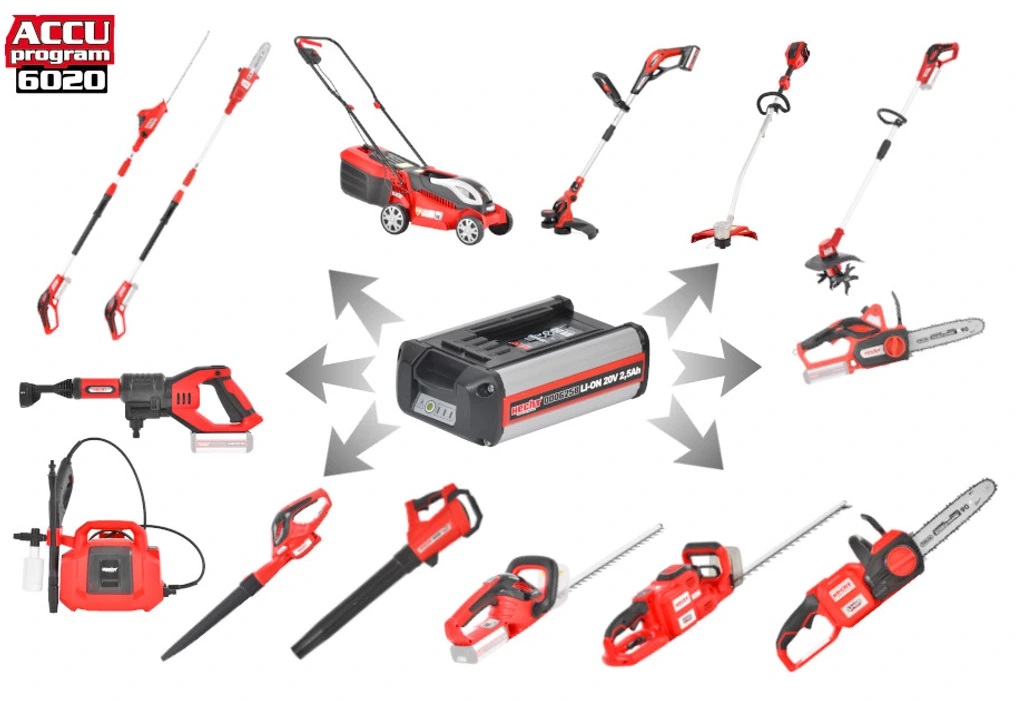 Akumulátorová sekačka - HECHT 5025