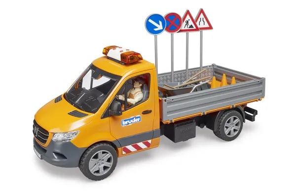 Vozidlo údržby MB Sprinter s řidičem - Bruder 02677