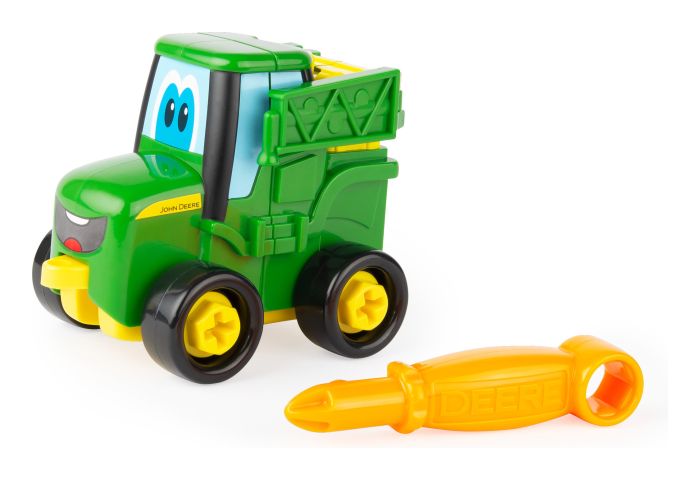 Šroubovací autíčko postřikovač John Deere Build-a-Buddy Tomy (47277)