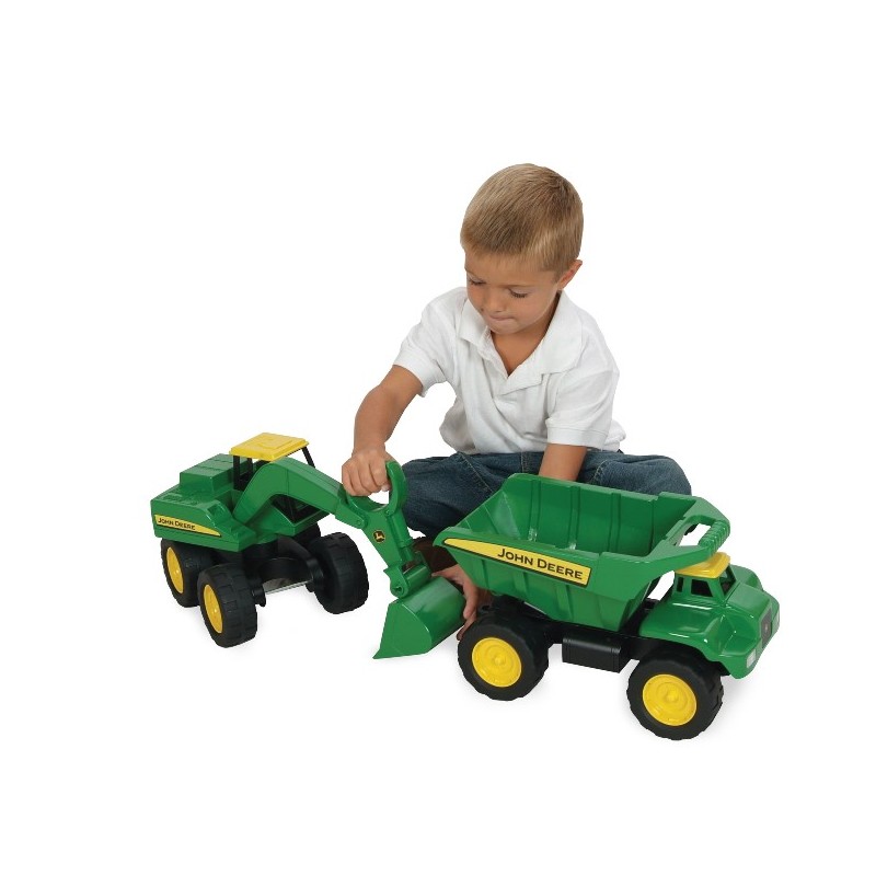 Bagr John Deere s velkou lžící Tomy (35765)