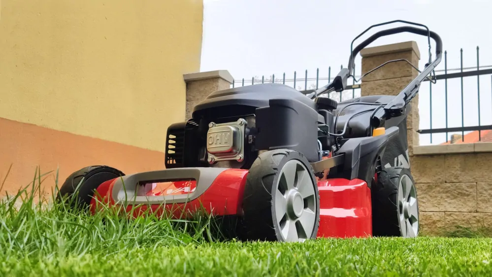 Travní sekačka s pojezdem, elektrostartem Vari MP1 504 GeS