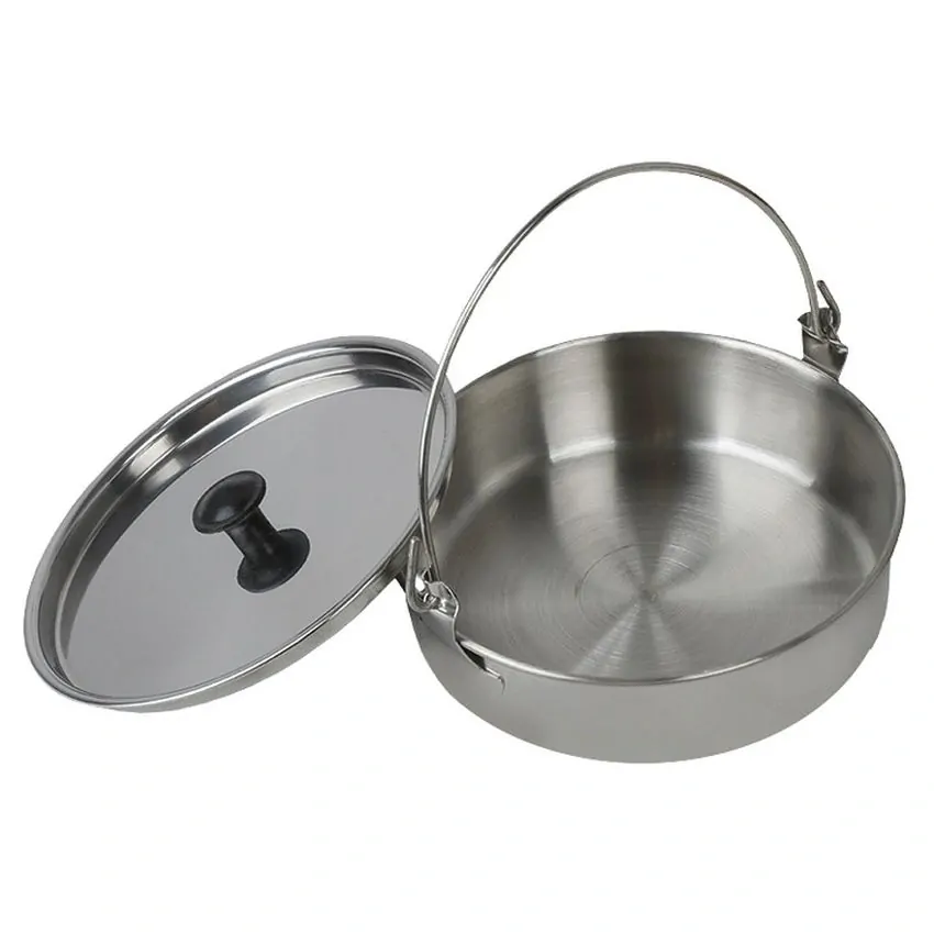 Nádobí STAINLESS STEEL pro 1 osobu MIL-TEC