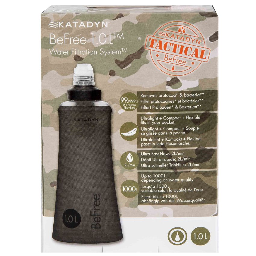 Filtrační láhev Tactical BeeFree 1l KATADYN