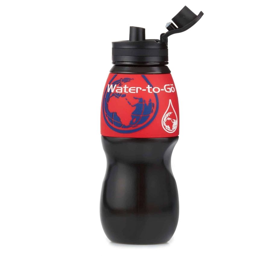 Filtrační láhev Water-to-Go 75cl - Červená