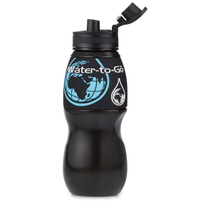 Filtrační láhev Water-to-Go 75cl - Černá