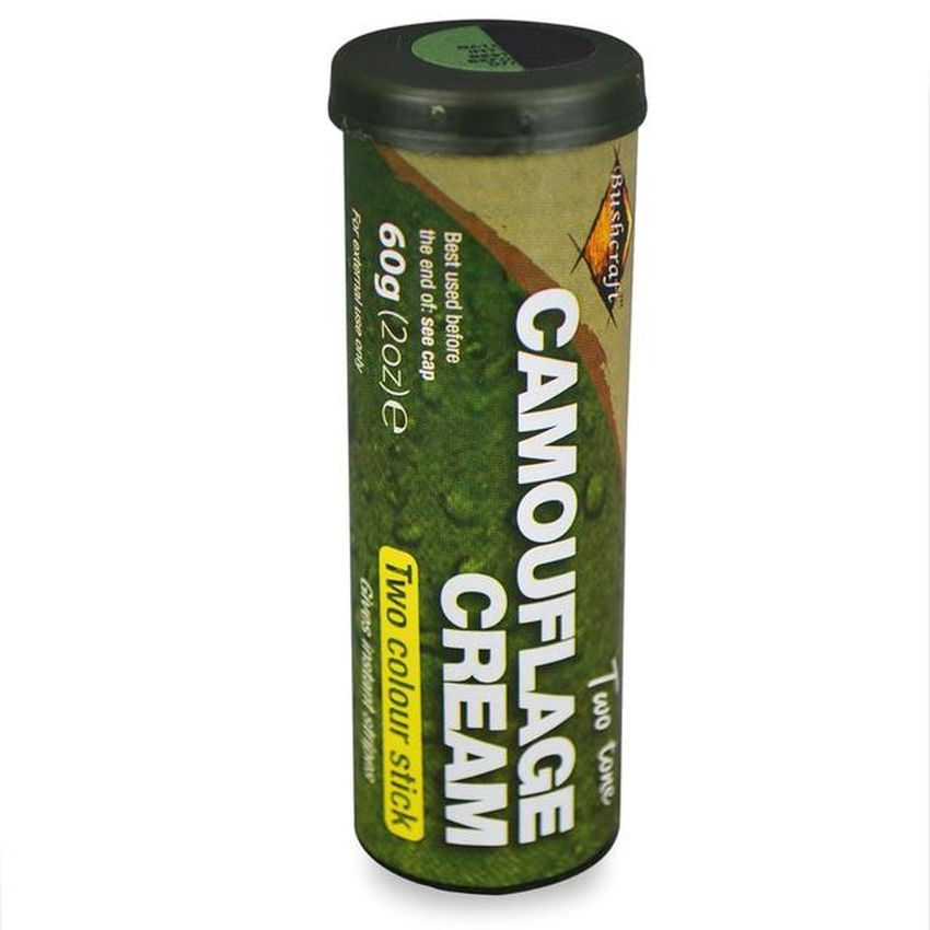 Kamuflážní krém BUSHCRAFT 30 g Černo-Zelený