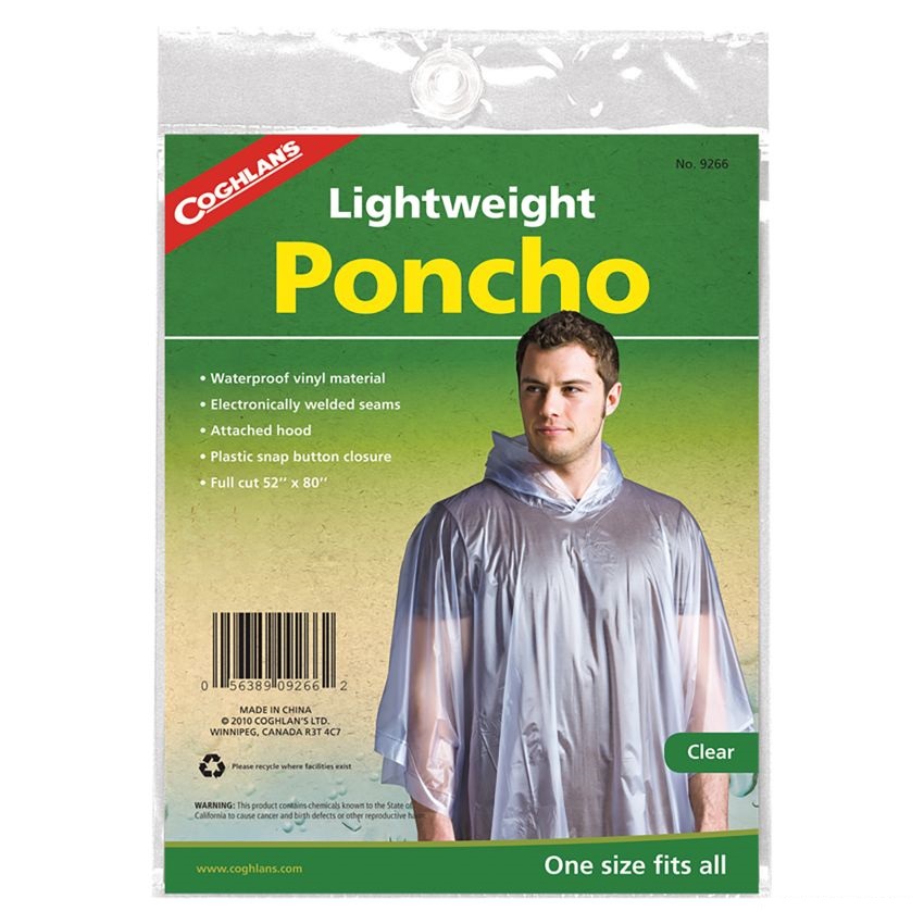 Pláštěnka COGHLANS USA transparent