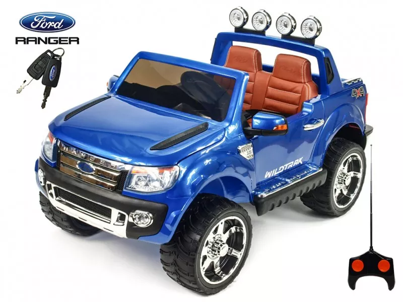 Dětské vozítko HECHT - FORD RANGER WILDTRAK BLUE - akumulátorové autíčko