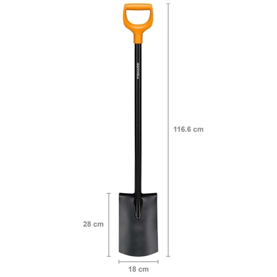Zahradní rýč Solid™, zaoblený Fiskars (KP-1066717)