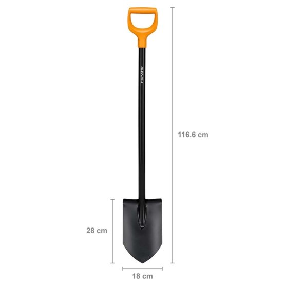 Zahradní rýč Fiskars Solid™, špičatý 1170 mm (KP-1066716)