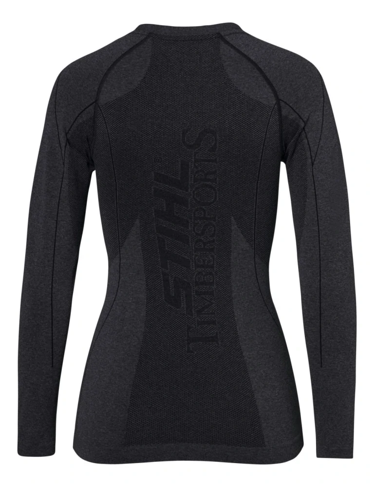 Dámské tričko s dlouhým rukávem šedé STIHL (04205001438) S