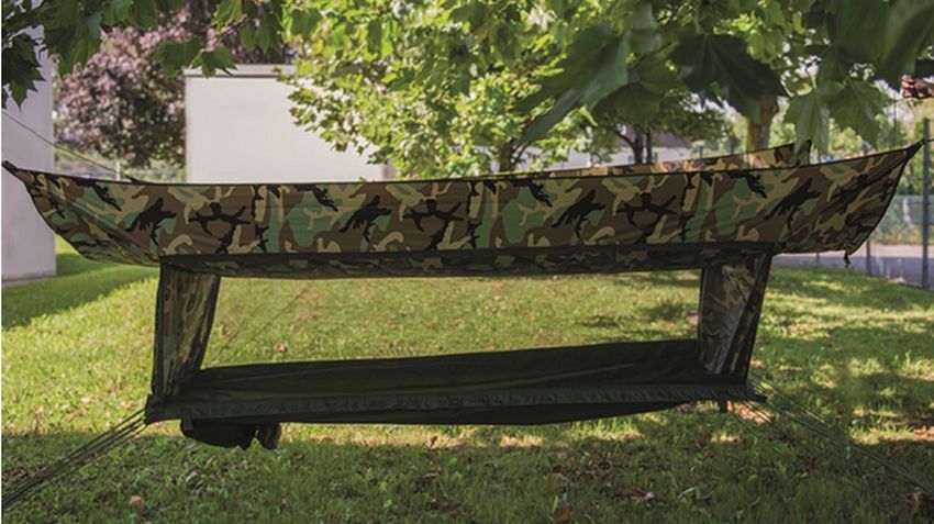 Závěsný vak U.S. JUNGLE HAMMOCK - Woodland